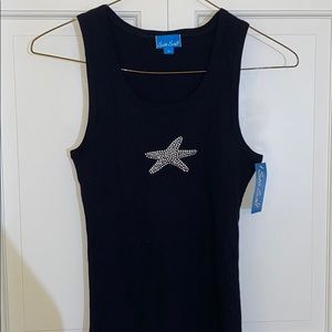 Tank Top w/ Bedazzled Starfish